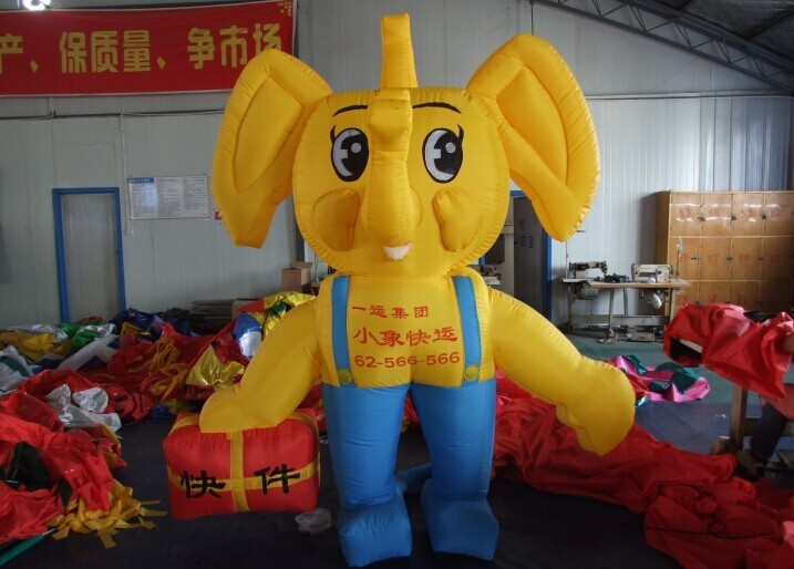 温州大象充气卡通气模
